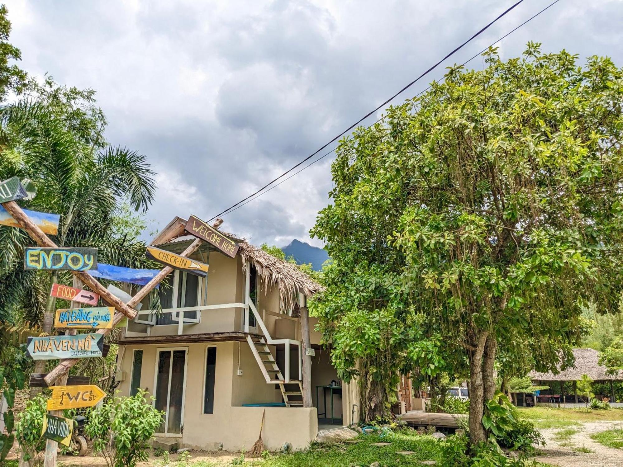 Homie Hava Homestay Lang Co Exterior foto