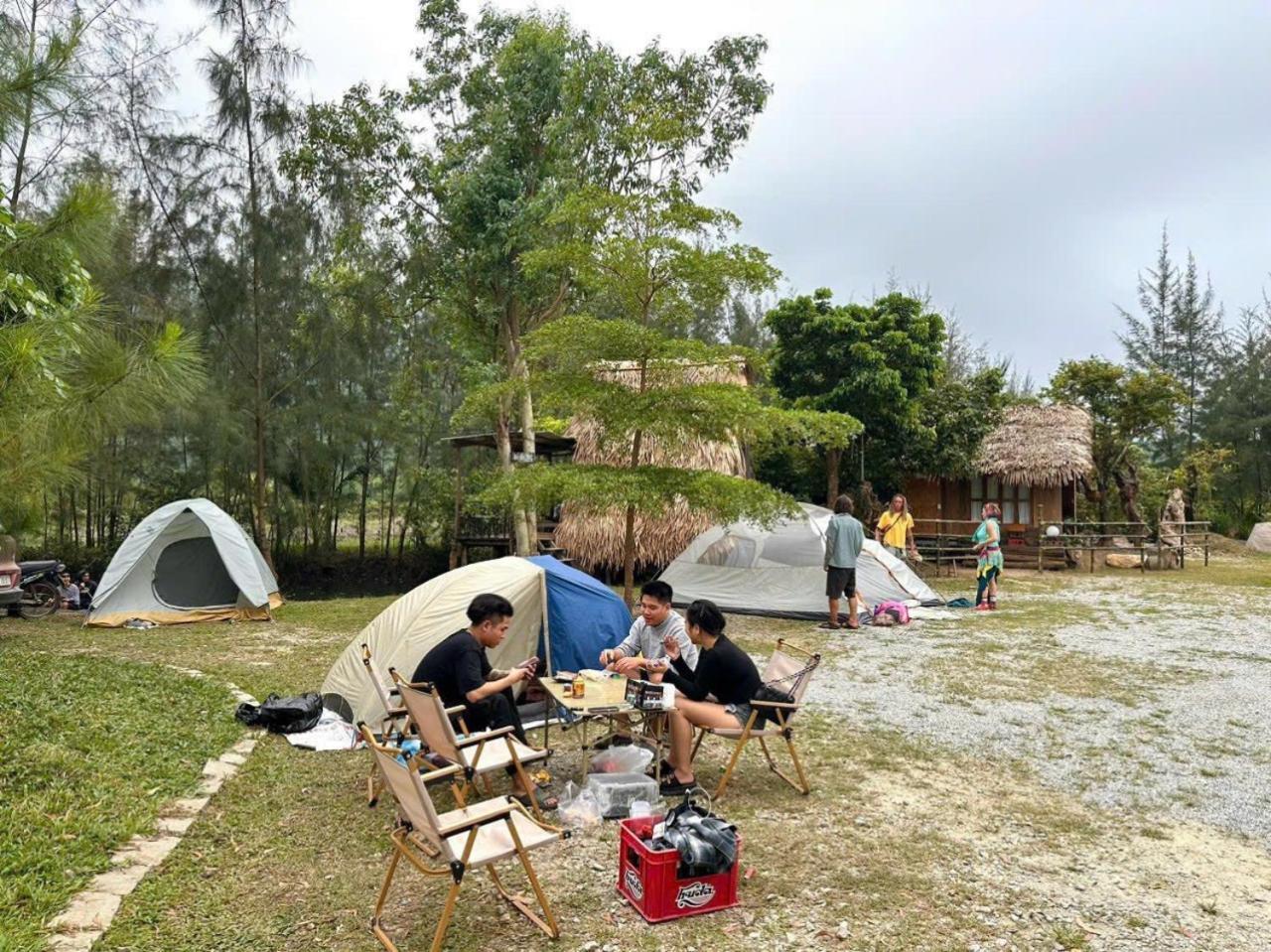 Homie Hava Homestay Lang Co Exterior foto